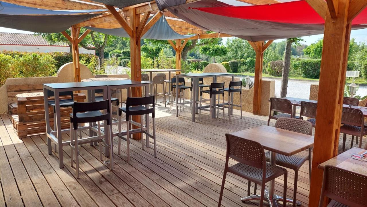 Logis Hotel Restaurant Le Clos Saint Loup Bram Εξωτερικό φωτογραφία