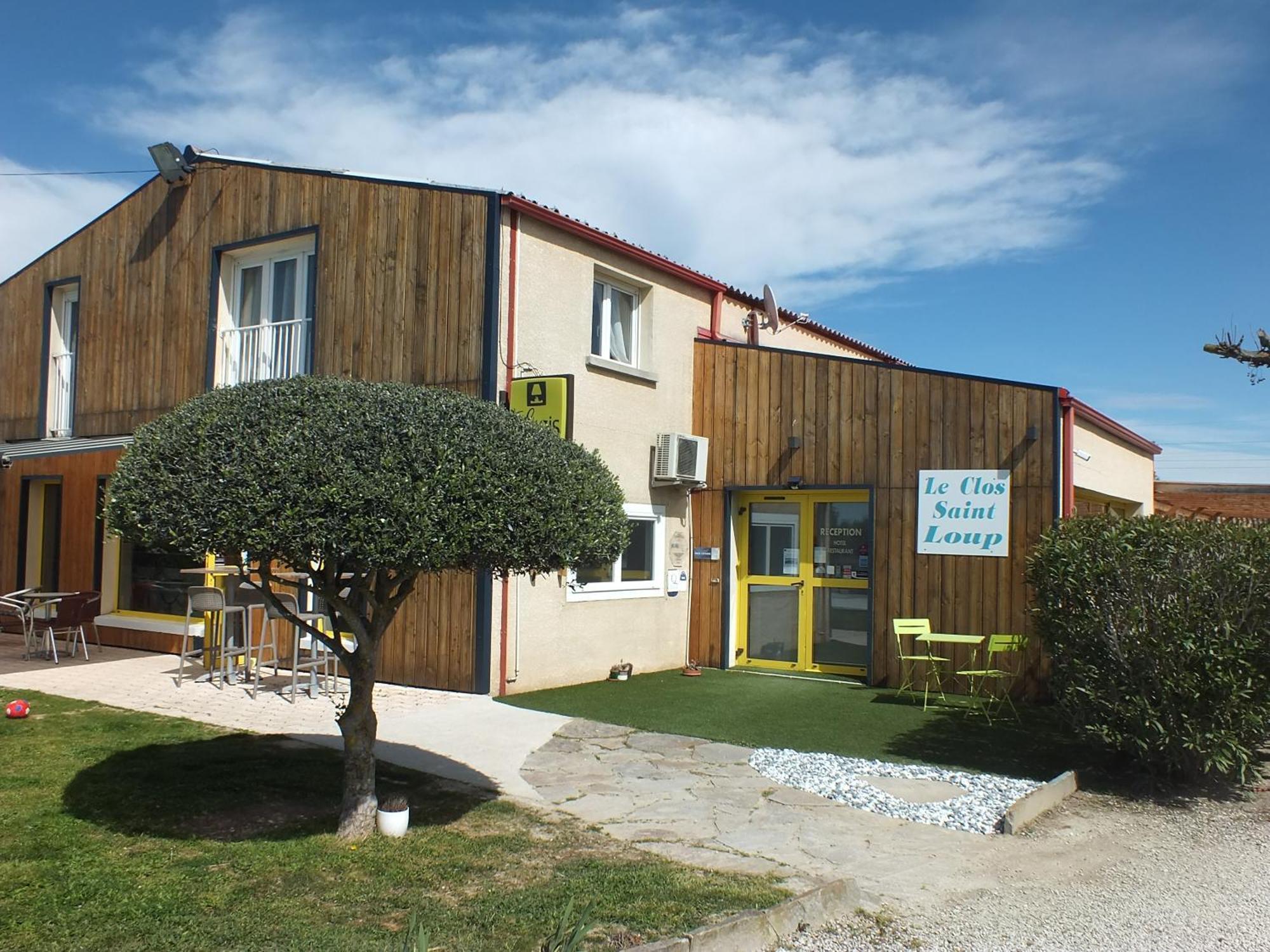 Logis Hotel Restaurant Le Clos Saint Loup Bram Εξωτερικό φωτογραφία